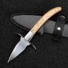 Oyster knife Open Scallop Shell Tool Wood-handle Sharp Incisive Oyster Shucking Knives
