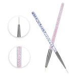 Painted Puller Brush And Carved Pull Hook Line Pen Manicure Tools Nail Art Brush