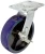 Import Pair Heavy-Duty 5 in. Swivel Casters with Double-Lock Brake - 600 LB for the Set of Two from China