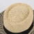 Import Panama Hat Men PorkPie Sun Hat Summer Straw Wide Brim Fedora Male Hand Knitting Black Patchwork Casual Beach Tribby Hat from China