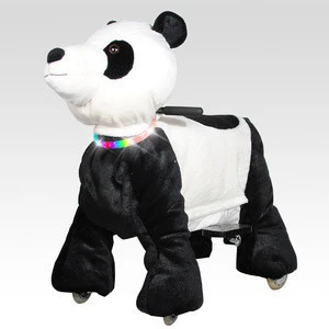 panda coin operated walking animal car from U Rides
