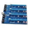 PCI-E Adapter 1x Expansion Kit PCI Express 1 to 4 Port PCI Express Switch Multiplier HUB PCIE x1 to x16 Riser Card Adapter