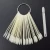 Import 50pcs Round Head Nail Color Chart Holder Tools Clear Natural Color Nail Art Tips Display Fan Board from Italy