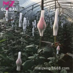 PE Plastic rose flower bud nets protective sleeve net