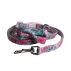 Pet Dog  Collar Cloth Fruit Print Adjustable Length Collar with Bowknot Collar