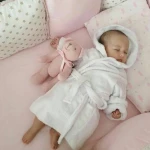 PHB 12718 flannel bathrobe 2020 cute hooded baby towel