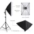 Import Photo Studio Softbox Tent 50x70cm with Single Lamp Holder For Photographic E27 Continuous Lighting With light stand and 20w bulb from China