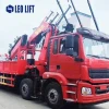 Pickup Truck Lift Hydraulic Mobile Fold Arm Jib Crane