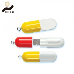 Pills Shape plastic oem 8gb USB Sticks bulk cheap,Wholesale cute USB flash drive in China
