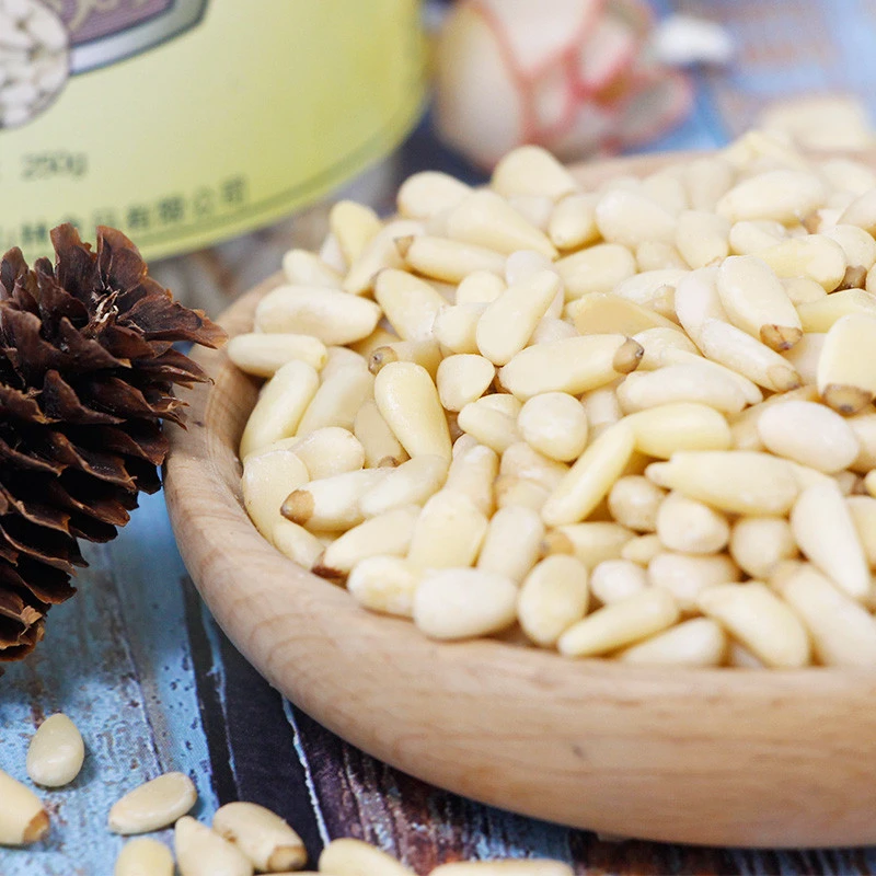 Pine nuts are sold in size 650