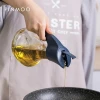 Pinmoo Original Design Ballet Shape Kitchen Cooking Accessories Oil and Vinegar Glass Dispenser Bottle