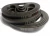 Import PJ314 series black rubber transmission multi-groove belt for conveyor from China