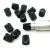 Import Plastic Black Tire Valve Caps Car Accessories Wheel Dust Caps Tools from China