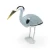 Import Plastic hunting mallard blue  heron decoy decoration for wholesale from China