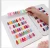 Import plastic nail art display book nail chart colour nail color display stand from China