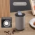 Import Plastic outer plastic inner steel double-layer insulated reusable coffee cup thermos water cup stainless steel with lid from China