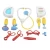 Import plastic toys set with storage function kid pretend play doctor kit for children doctor tools toys from China