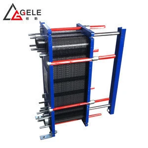 plate-type radiator for dairy products heating sterilization and cooling in production and for acidophilus milk pretreatment