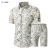 Import Plus Size Short Sleeve Print Two Piece Suit T Shirt Men Casual Men&#x27;s Shirts from China