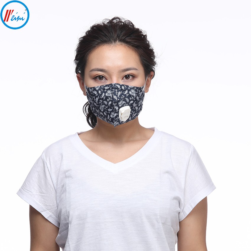 PM 2.5 Anti-smoke Dust Mask Sport Protective Face Mask With Exhalation Valve