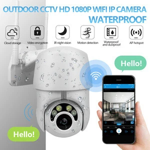 Podofo HD 4 LED 1080P Wireless IP Camera Cloud storage Wi Fi IR 2 Million Pixels CCTV Camera Waterproof Surveillance Camera
