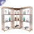 Import Polished Gold Metal shoe display stands, retail shoe store display racks, shoe stands display from China