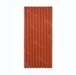 popular multi color Waterproof lightweight roofing sheet plastic corrugated tiles charcoal black asphalt  roofing sheets