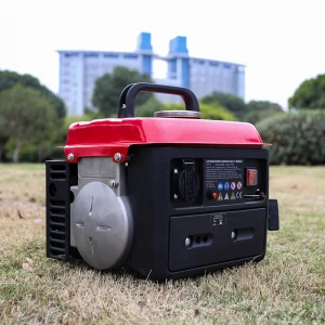 Portable brushless mini silent home gasoline generators