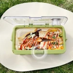 Portable food grade portable fresh-keeping box for fruits and vegetables outdoor travel fruit storage and preservation