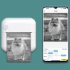 Portable Mini Thermal Printer Blue tooth Inkless OCR Printing for Student Home Record Life Note Drawing Print Work with App