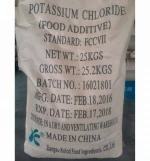 Potassium chloride food grade for carrageenan production