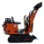 Import Powerful Earthing moving machinery MW-08 mini crawler excavator from China