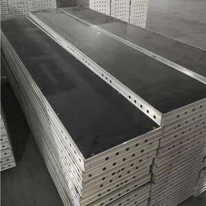 PP corrugated plastic building formwork with aluminum frame