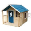 Prefabricated easy to install kid&#39;s timber cubby house playhouse wooden children play house for kids