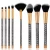 Import Premium Makeup Brushes Set Mini Travel Beauty Tools Kit 8 Pcs Glitter Makeup Brush from China
