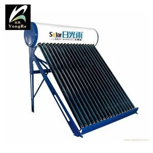 Pressure heat pipe solar water heater tubular 150 Liters