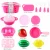 Import Pretend Play Doll House Cutting Cooking Food Kitchen Toys from China