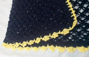 Pretty Crochet Long Vest for Girls