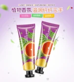 Private Label Vegan Fruit Herbal Hand Cream Hydration HandCream Tube Crema Para Manos Moisturizing Whitening Hand Cream Lotion