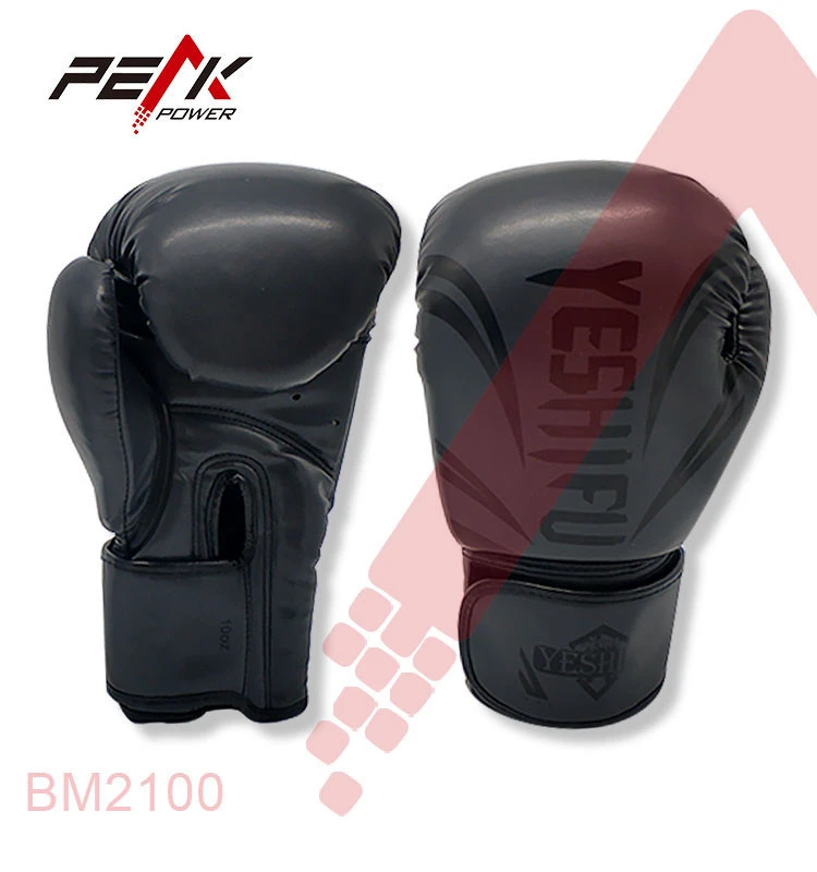 Production 14OZ Fitness Professional Punching Training PU Boxing Gloves
