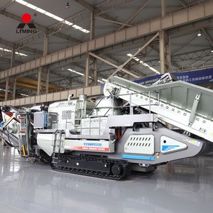 Professional 200tph aggregate mobile stone crusher price, portable concrete crushing plant for sale