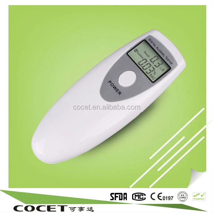 professional digital breath alcohol breath tester analyzers with LED light