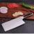 Import Professional stainless steel Kitchen Meat & Vegetable 3 pieces Cleaver Chopping kitchen Knife Set from China