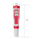 Professional TDS PH Meter PH/TDS/EC/Temperature Meter 4 in 1 Digital Water Quality Monitor Tester Kit for Pools Aquariums