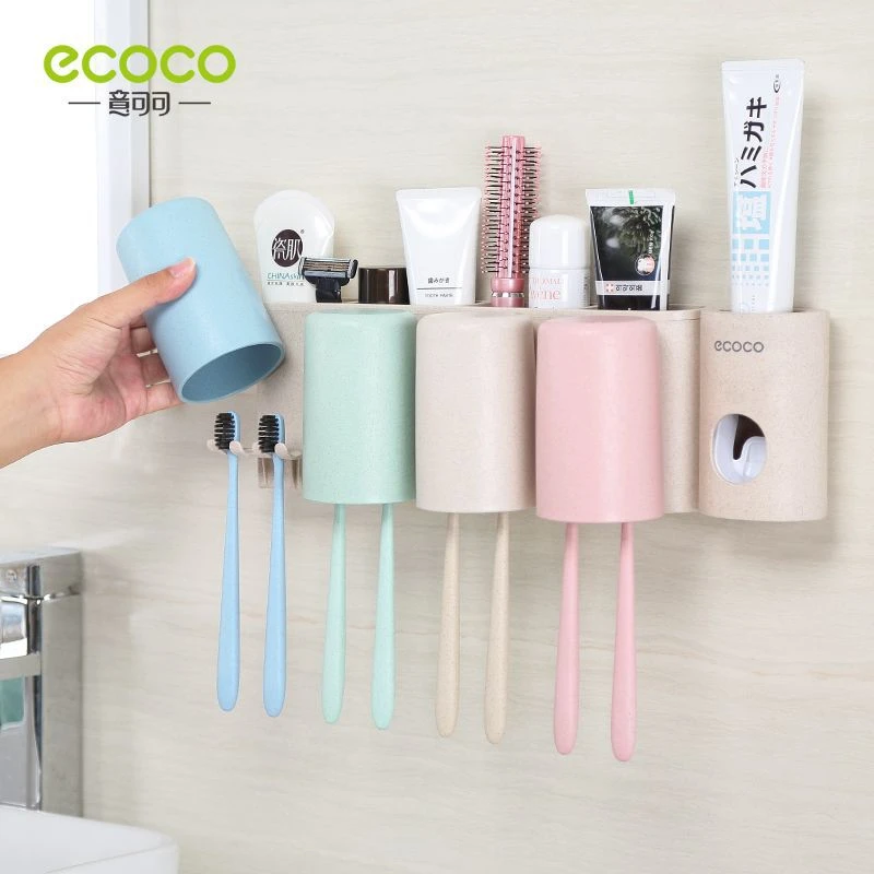 Promotional New Plastic Storage Toothbrush Separator Toothbrush Cup and Holder