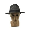 Promotional Oem Unisex Fashion Custom Outdoor Adult Cheap Foldable Classic Cowboy Hat Sun Straw Haten