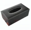 Promotions Wholesale Big Capacity Leather Tissue Organizer Box