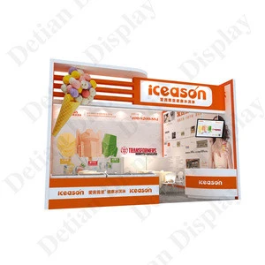 Provide factory price custom exhibition booth design Simple and practical  High quality stall