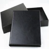 PU leather plain cover double CD case CD holder on sale