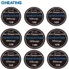 Qheating prebuilt SS316L Resistance Wire 10M/Roll for Electronic Cigarette RDA homothermal Heating Wires DIY Vaporizer Coil Wire